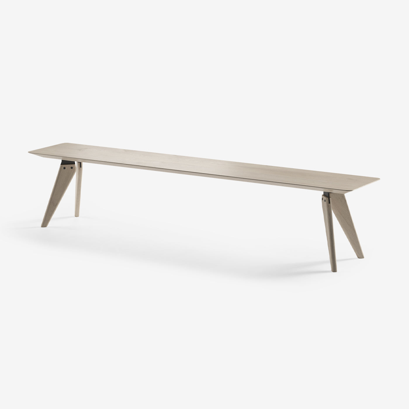 Sitzbank Hielke Milk 220x40 cm