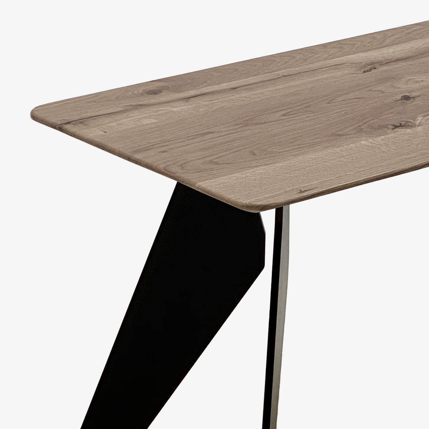 Sitzbank Hoogland Metall Schwarz Cinnamon Detail