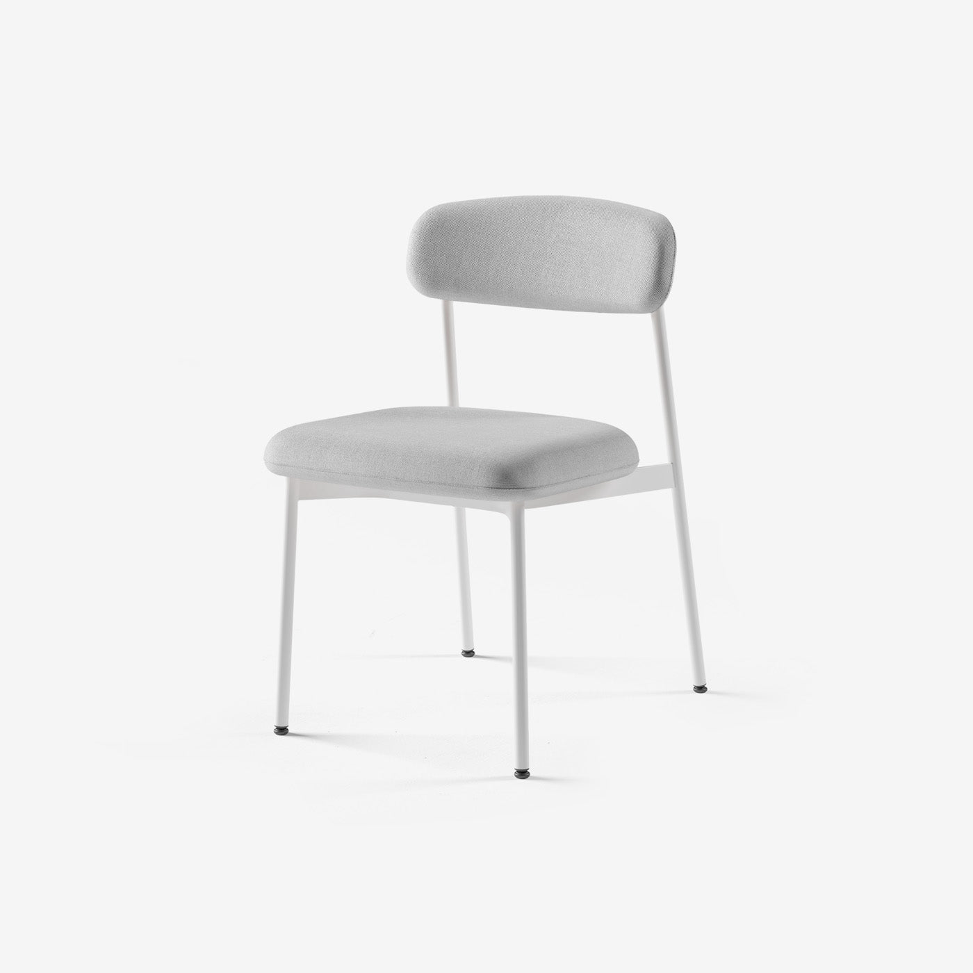 Stuhl Maatje Weiß Nantes Grey Chine