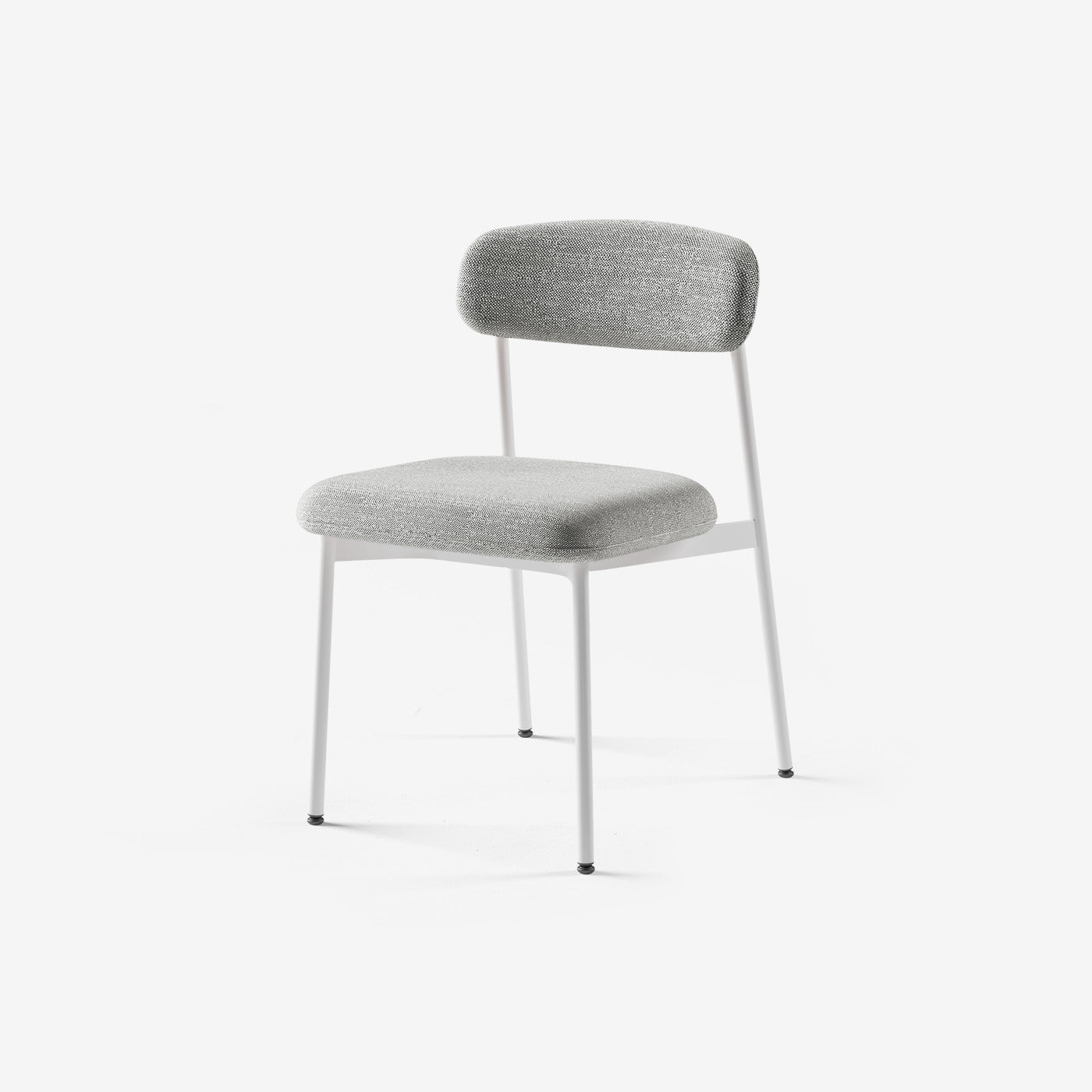 Stuhl Maatje Weiß Savant Zinc