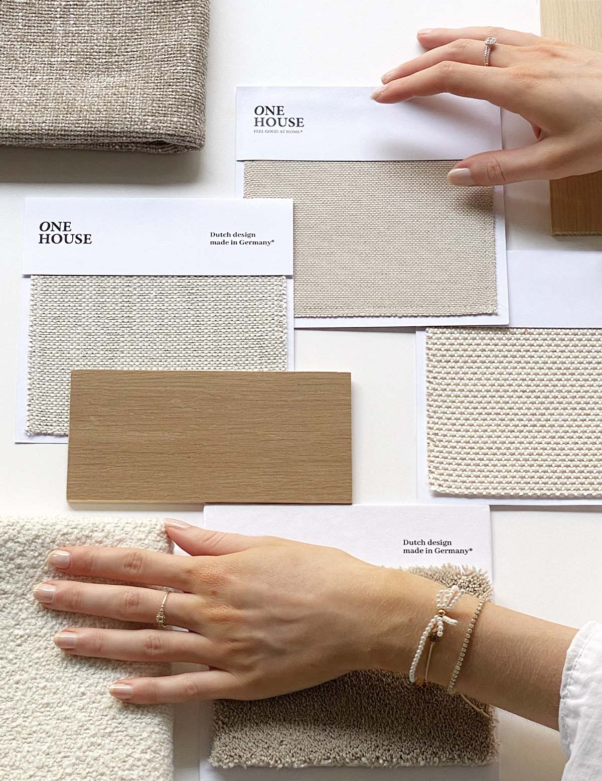 Unsere Materialmuster Kollektion