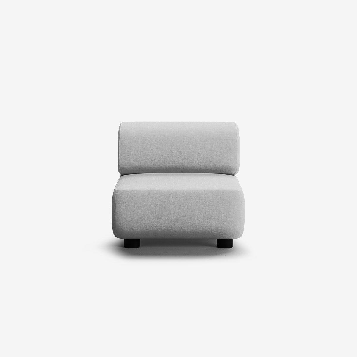 Bolder 1 Sitzer Nantes Grey Chine Niedrige Beine