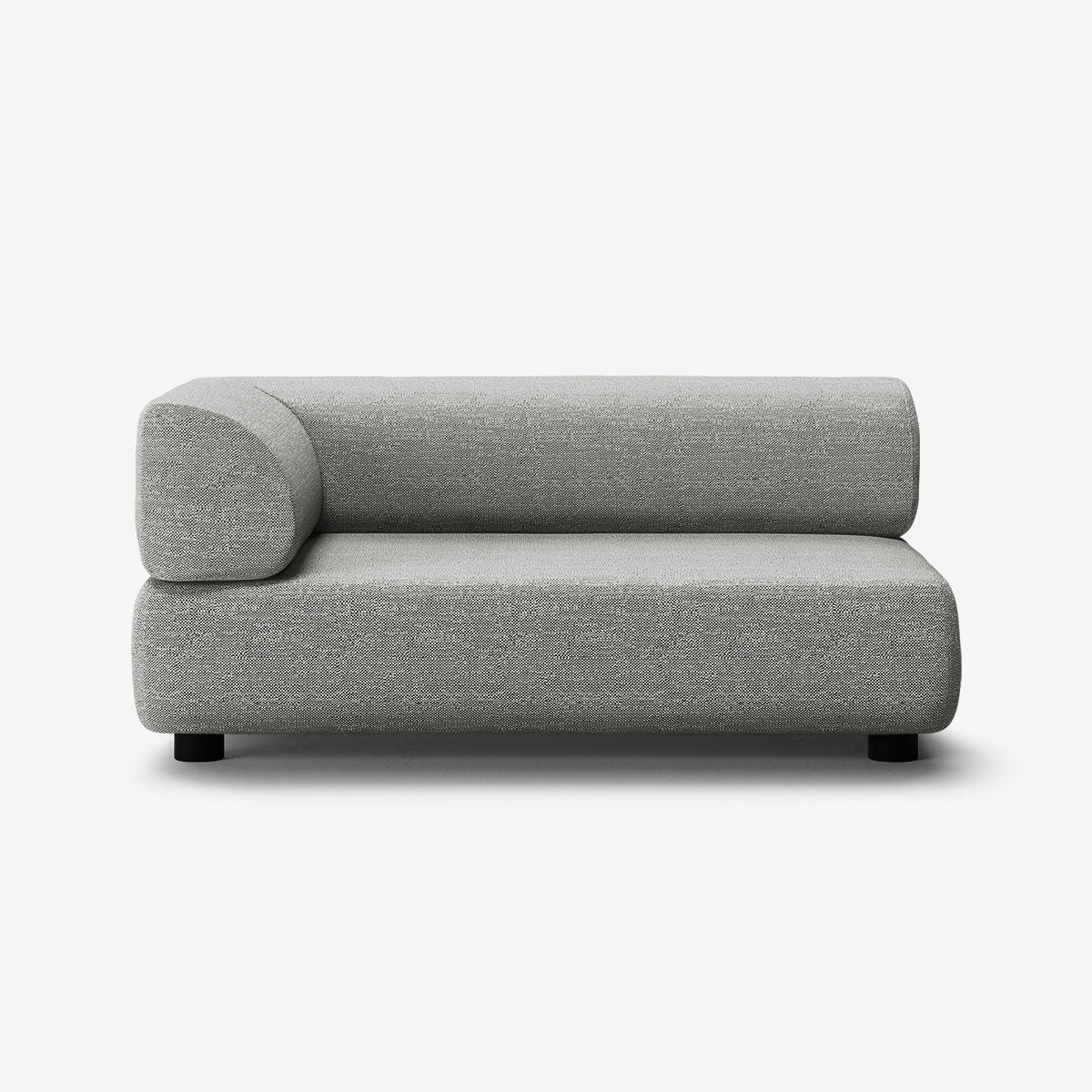 Bolder 2 Sitzer Links Savant Zinc Niedrige Beine