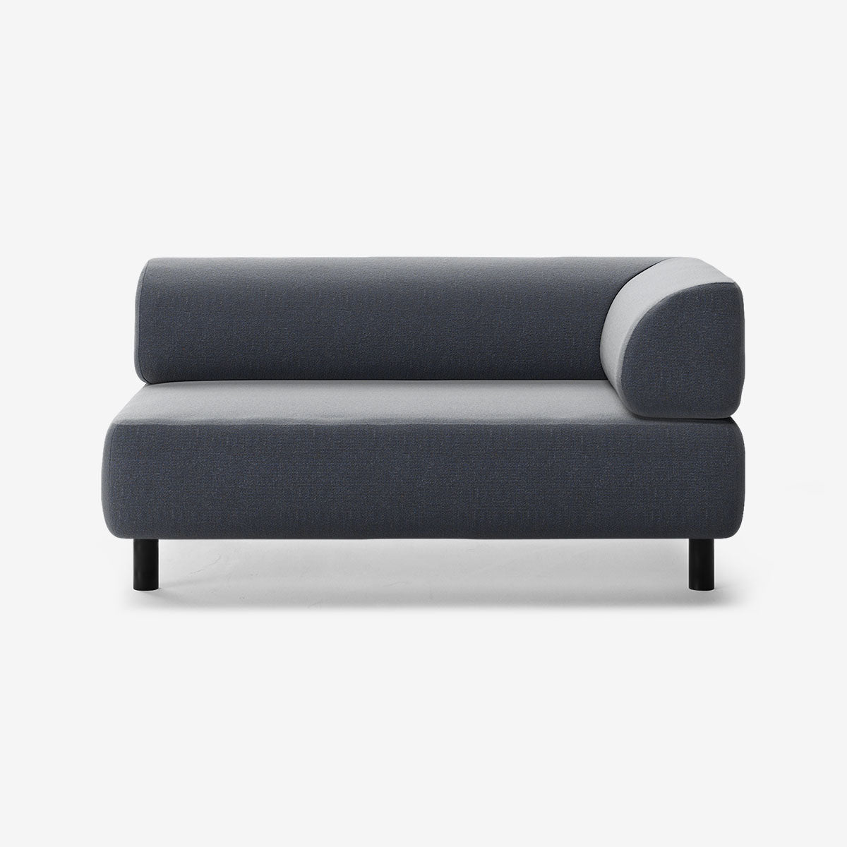 Bolder 2 Sitzer Rechts Heritage Indigo Schwarz