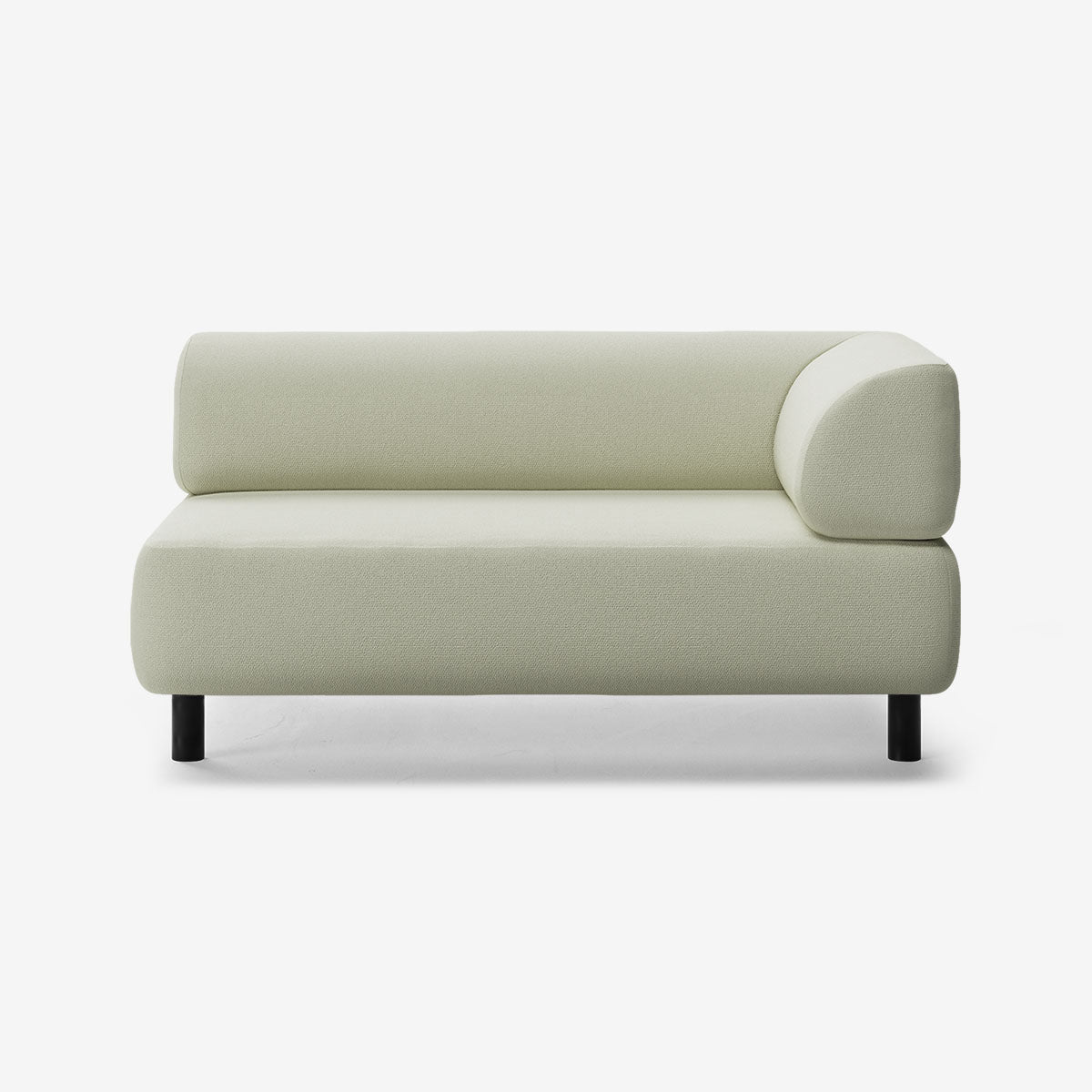 Bolder 2 Sitzer Rechts Heritage Moss Schwarz
