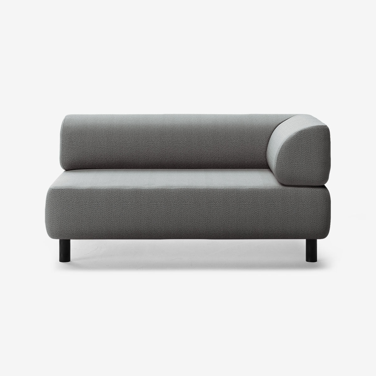Bolder 2 Sitzer Rechts Loop Charcoal Schwarz