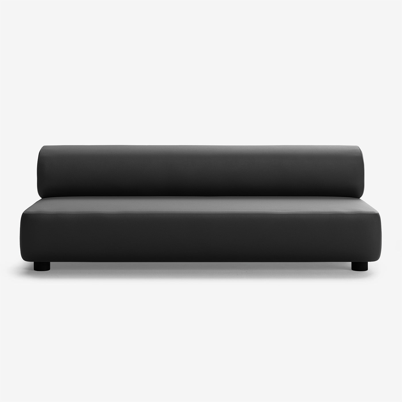 Bolder 3-Sitzer niedrige Beine Black