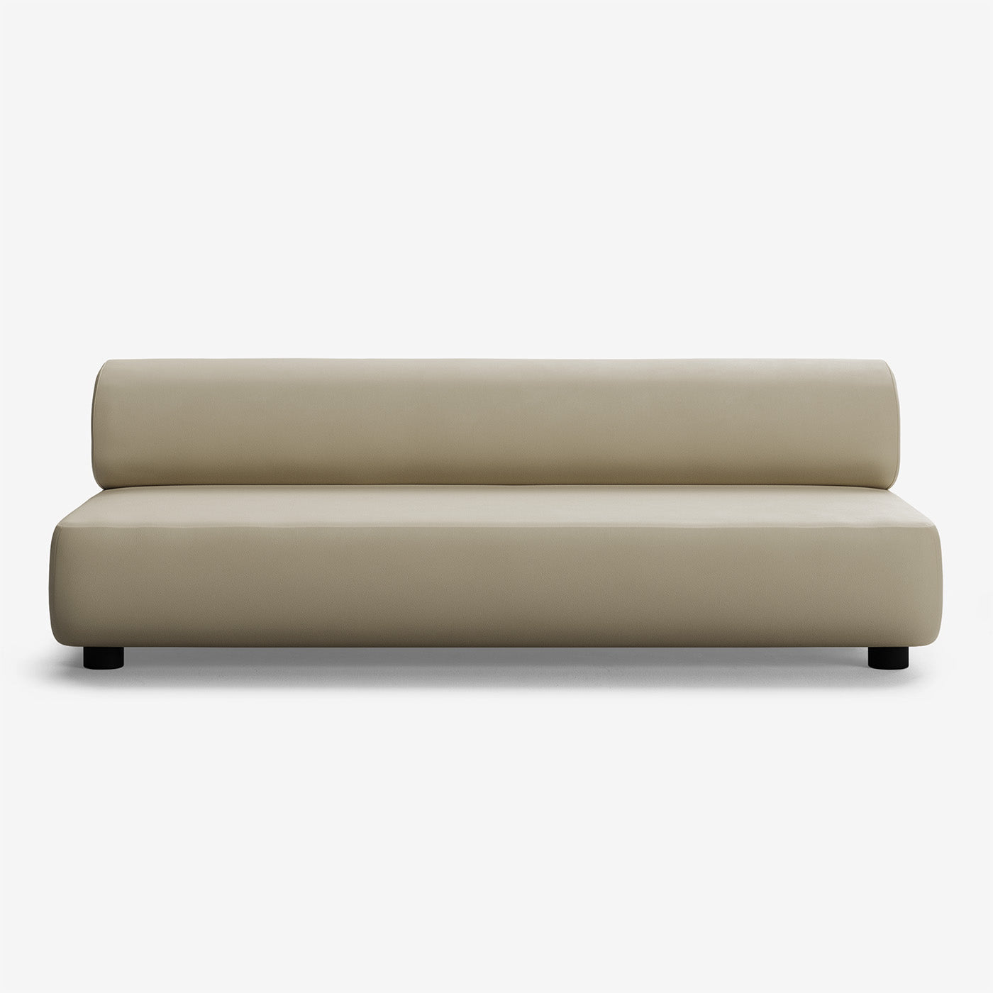 Bolder 3-Sitzer niedrige Beine Ivory