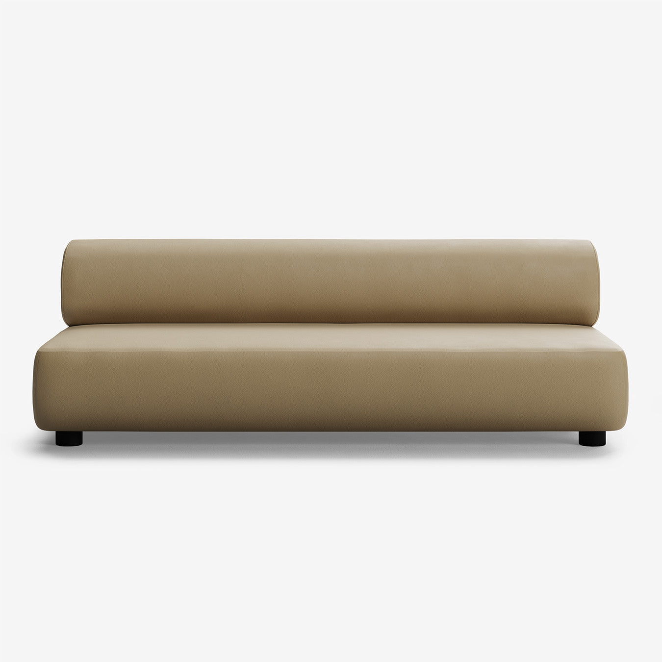 Bolder 3-Sitzer niedrige Beine Sand