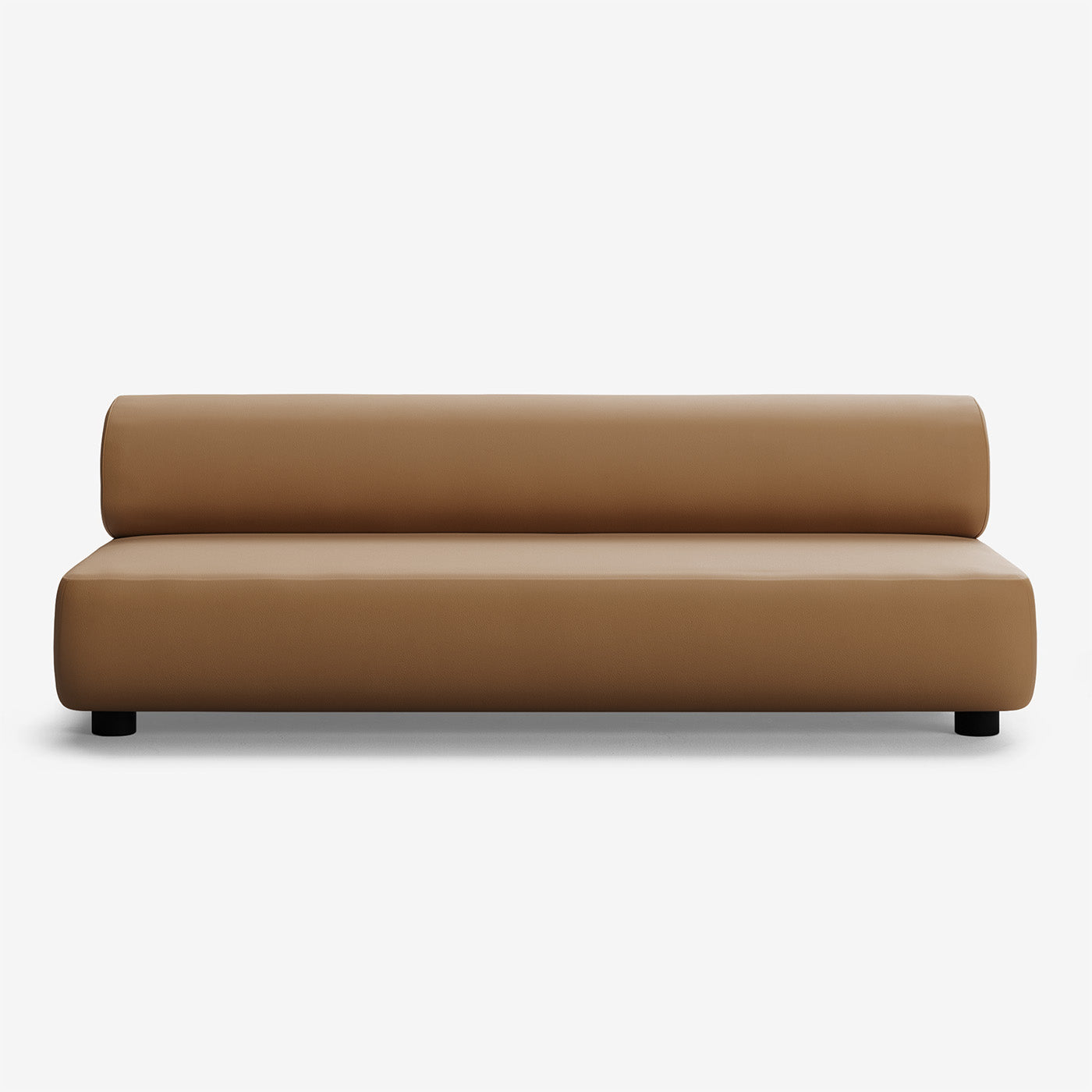 Bolder 3-Sitzer niedrige Beine Walnut