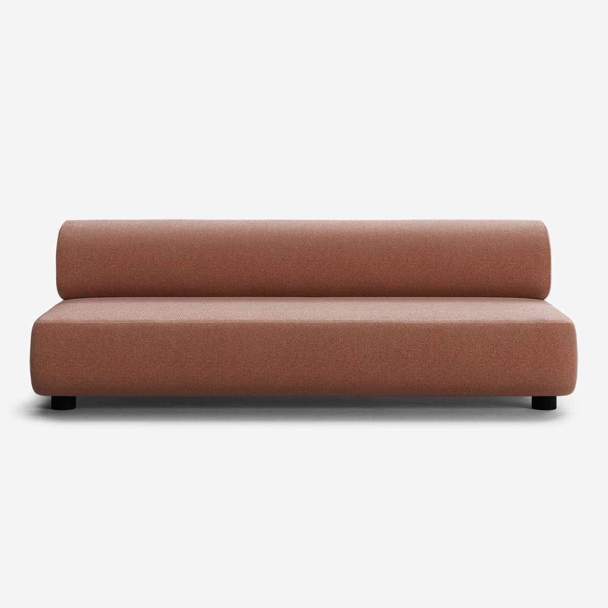 Bolder 3 Sitzer Heritage Rust Niedrige Beine