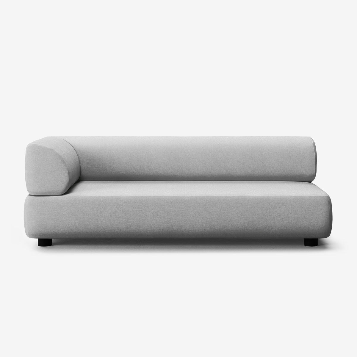 Bolder 3 Sitzer Links Nantes Grey Chine Niedrige Beine