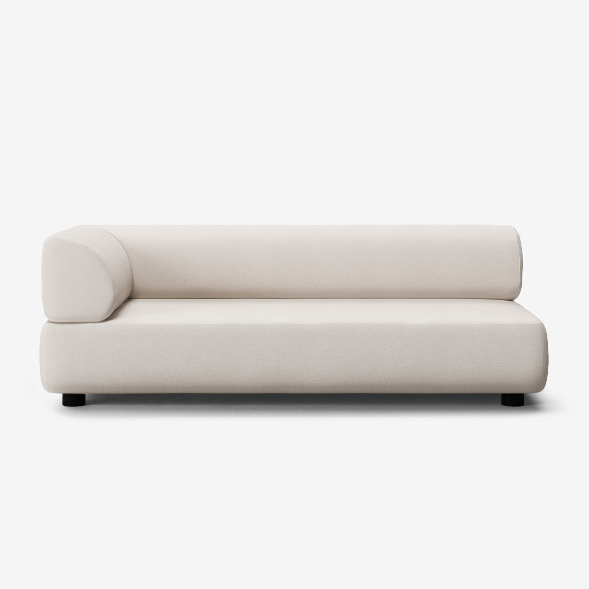Bolder 3 Sitzer Links Nantes Linen Chalk Niedrige Beine