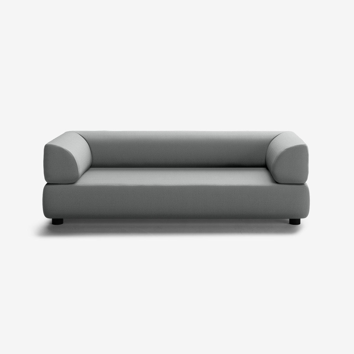 Bolder Einzel Sofa Loop Charcoal Niedrige Beine