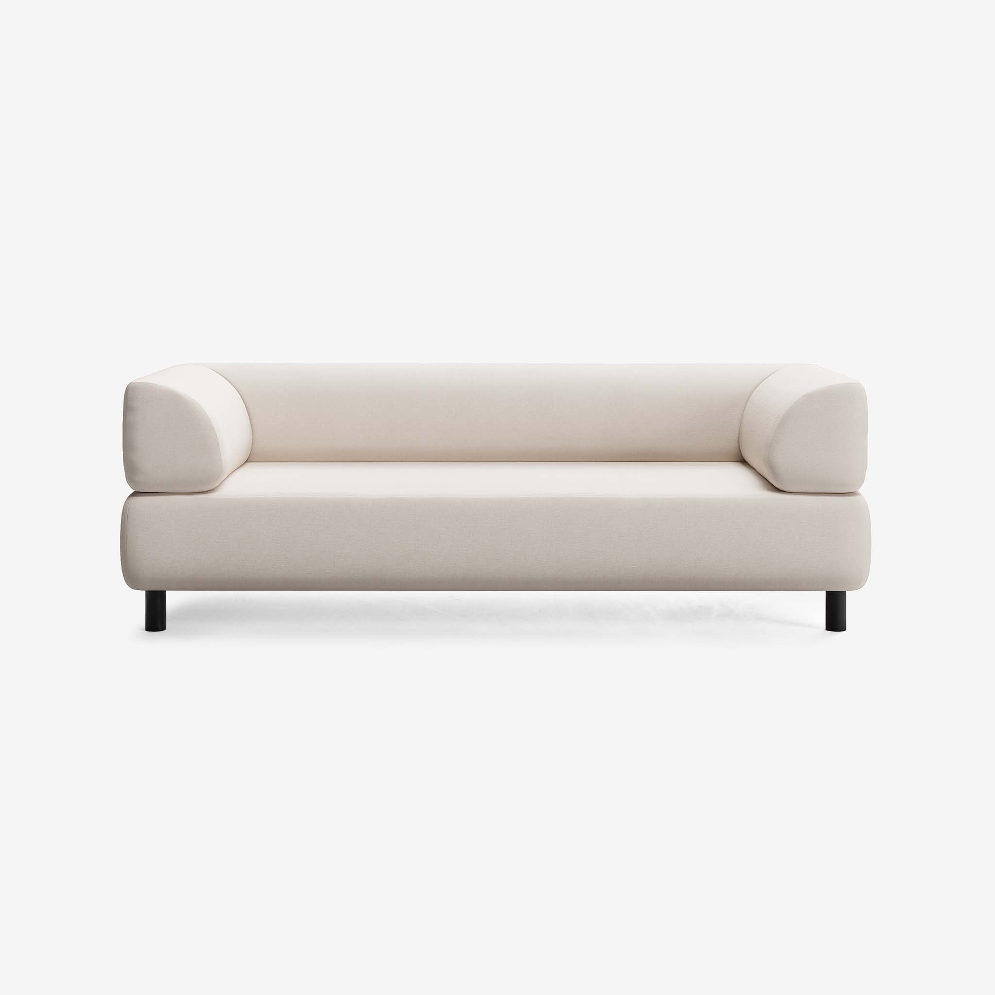 Bolder Einzel Sofa Nantes Linen Chalk