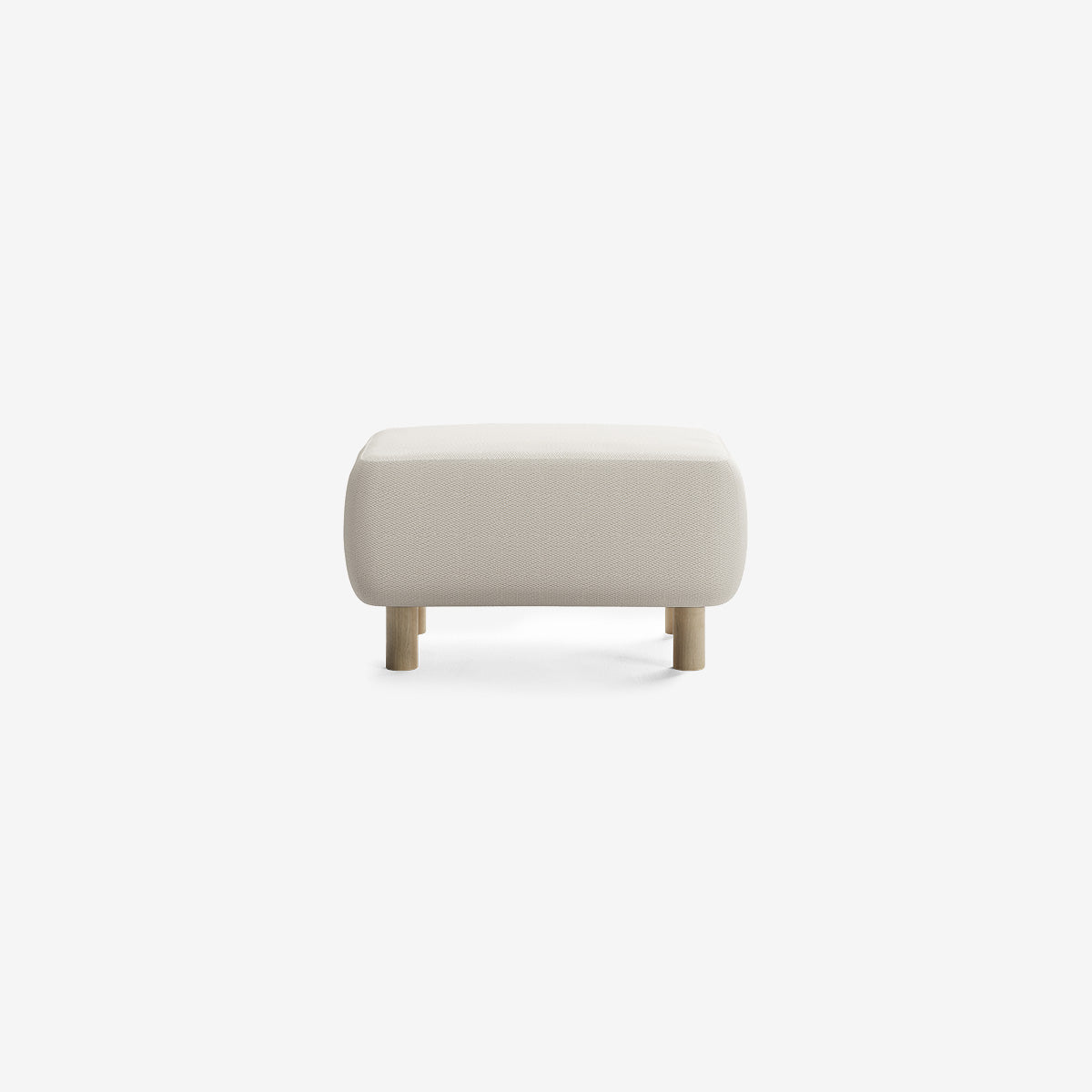 Bolder Hocker Beine Eiche Loop Marble