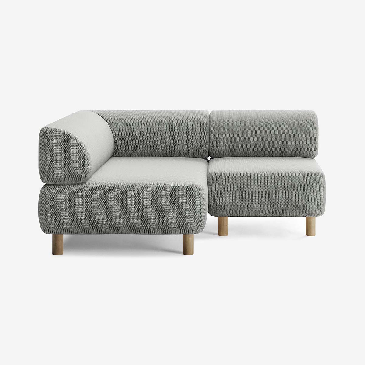 Bolder Sofa 170x150 Arc Lead Rechts Eiche