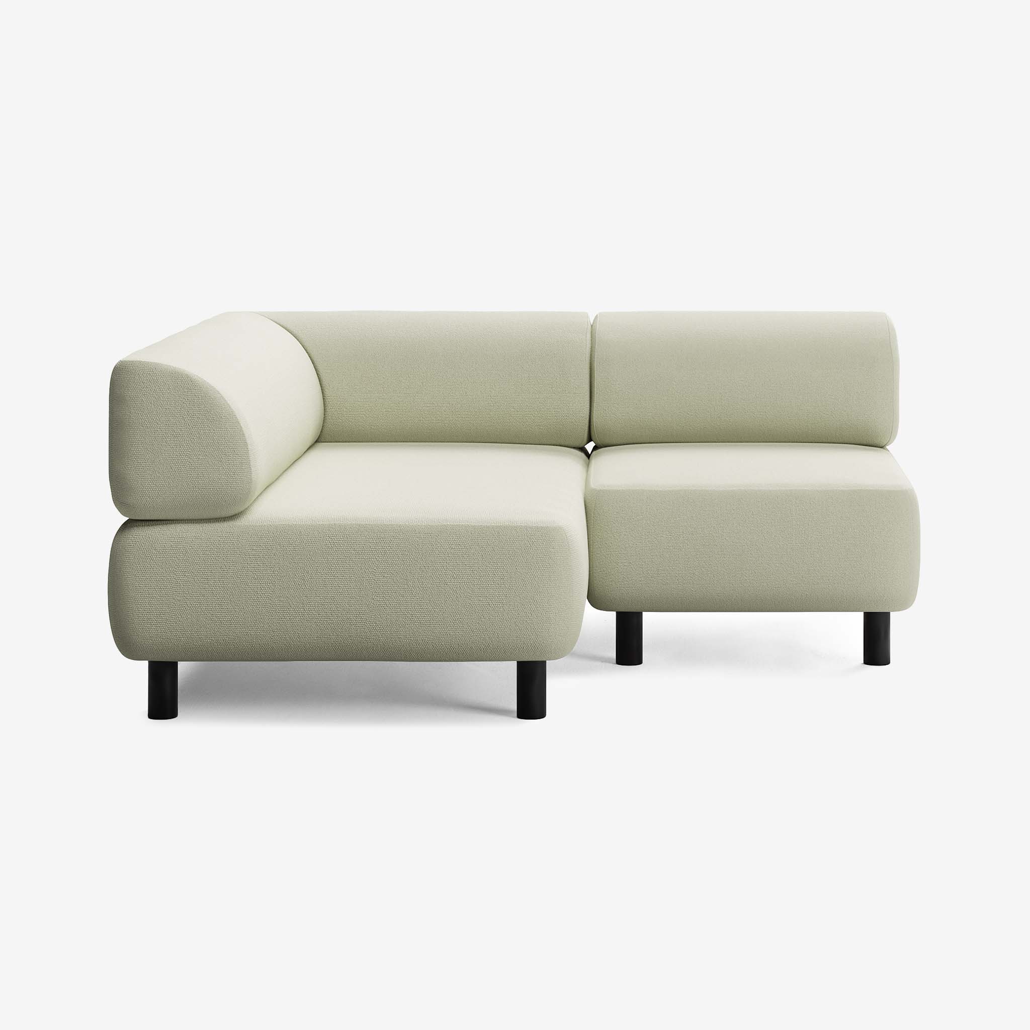 Bolder Sofa 170x150 Heritage Moss Rechts