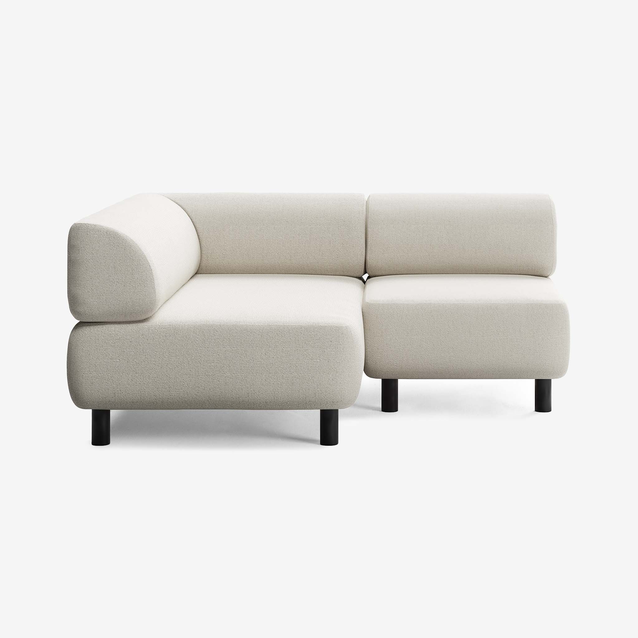 Bolder Sofa 170x150 Heritage Papyrus Rechts