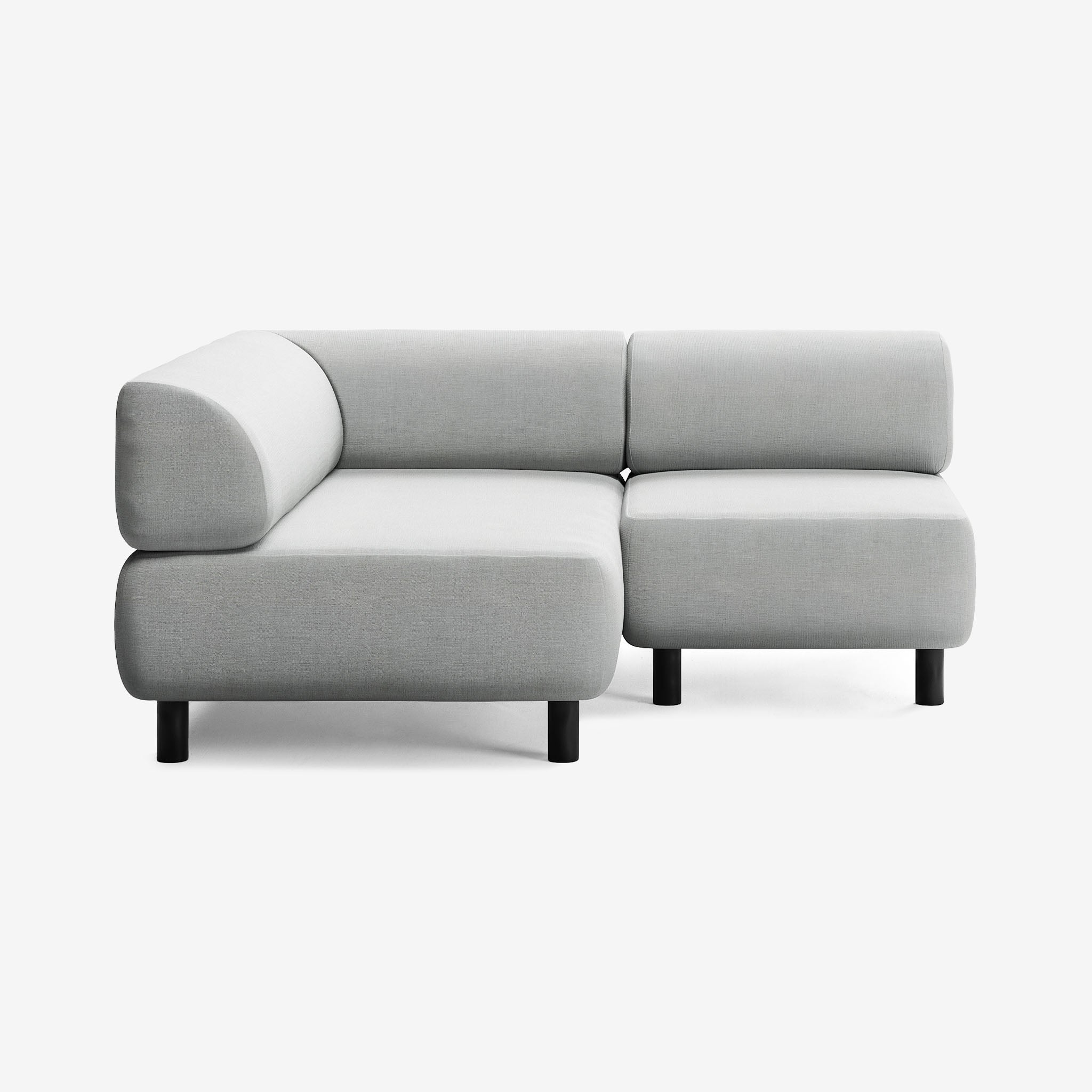 Bolder Sofa 170x150 Nantes Grey Chine Rechts