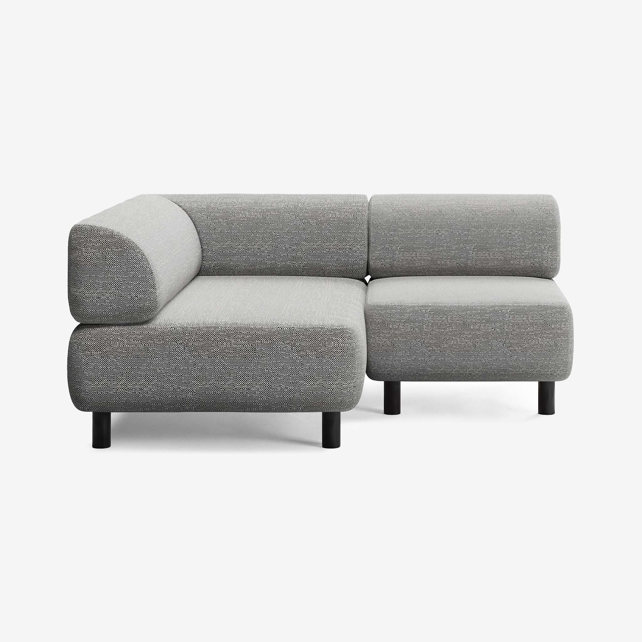 Bolder Sofa 170x150 Savant Zinc Rechts