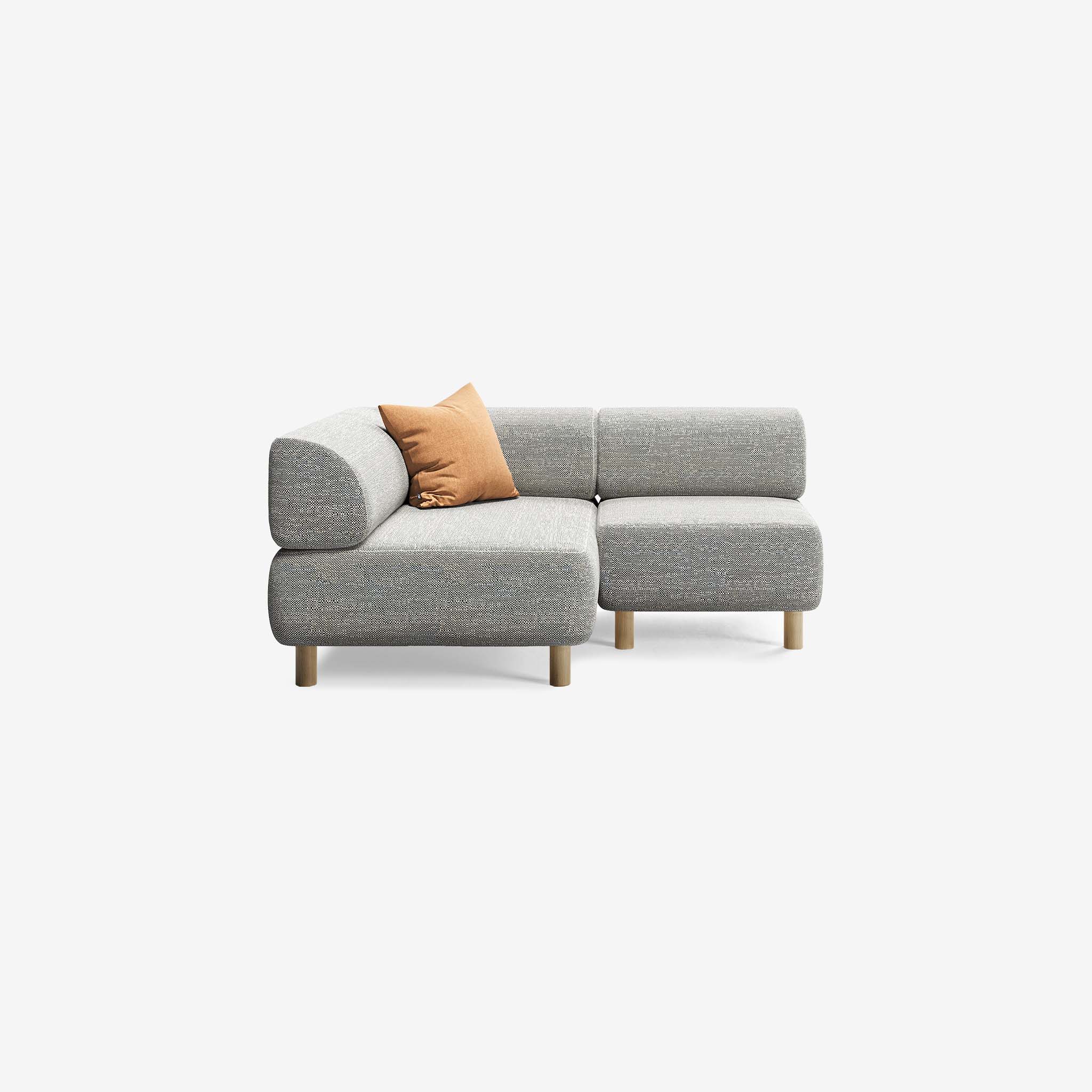 Bolder Sofa 170x150 Savant Zinc Rechts Thumbnail