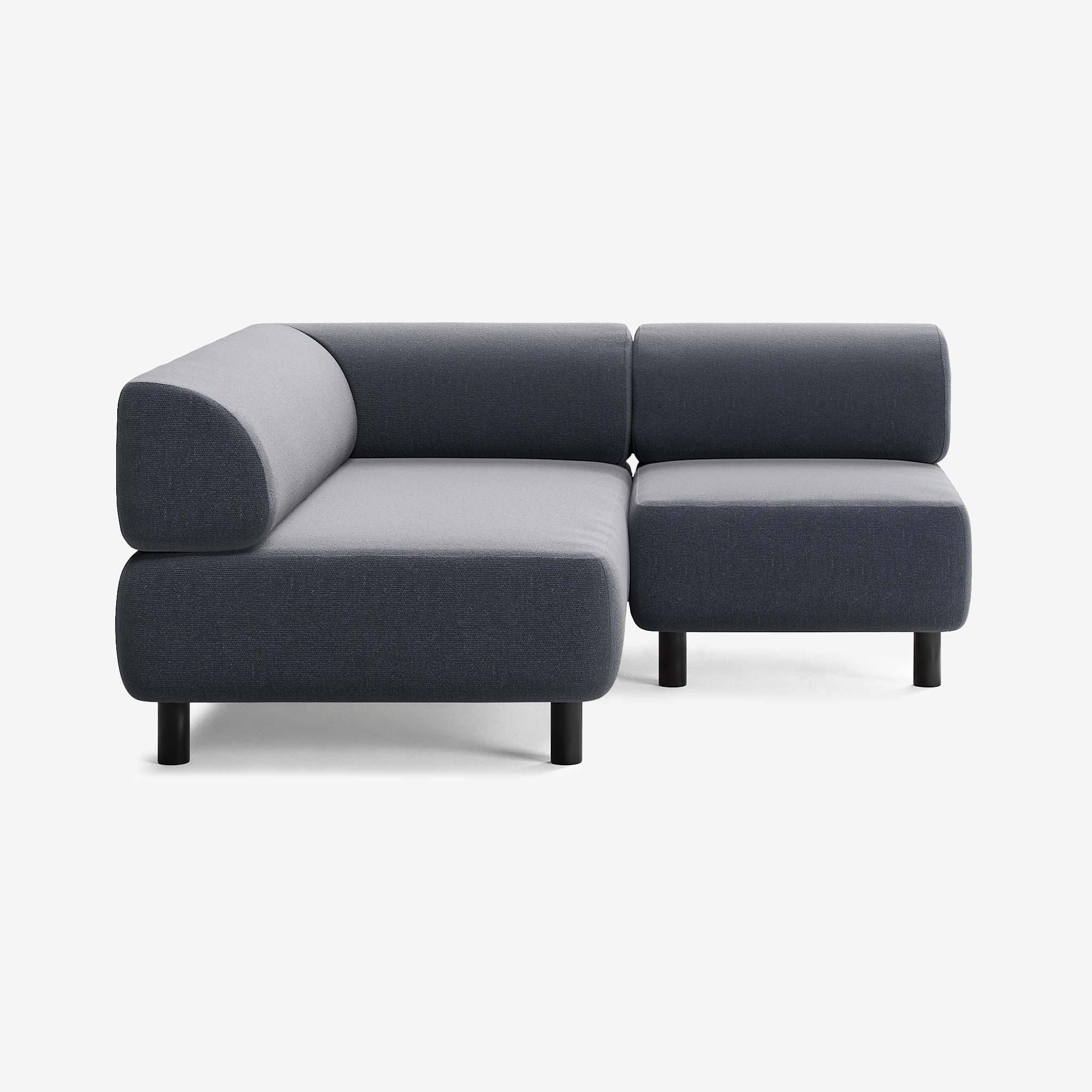 Bolder Sofa 170x170 Heritage Indigo Rechts