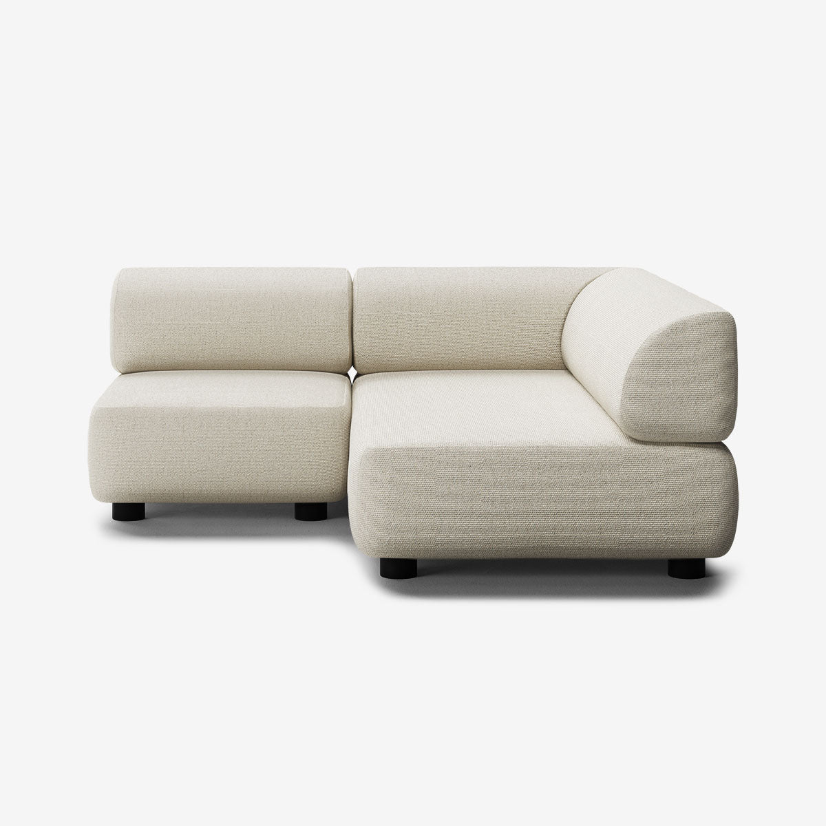 Bolder Sofa 170x170 cm lage poten (3 zits)
