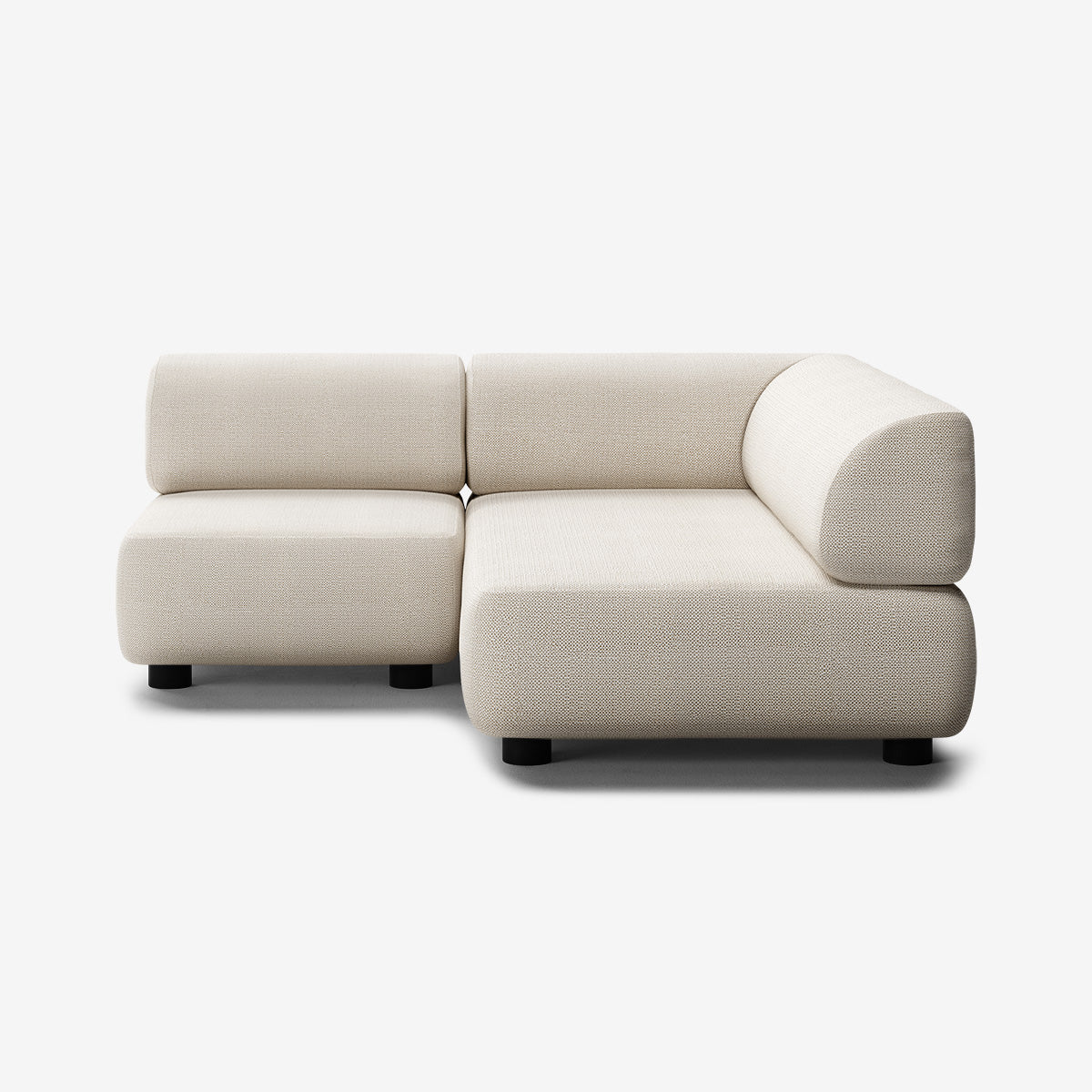 Bolder Sofa 170x170 Links Savant Whisper Niedrige Beine