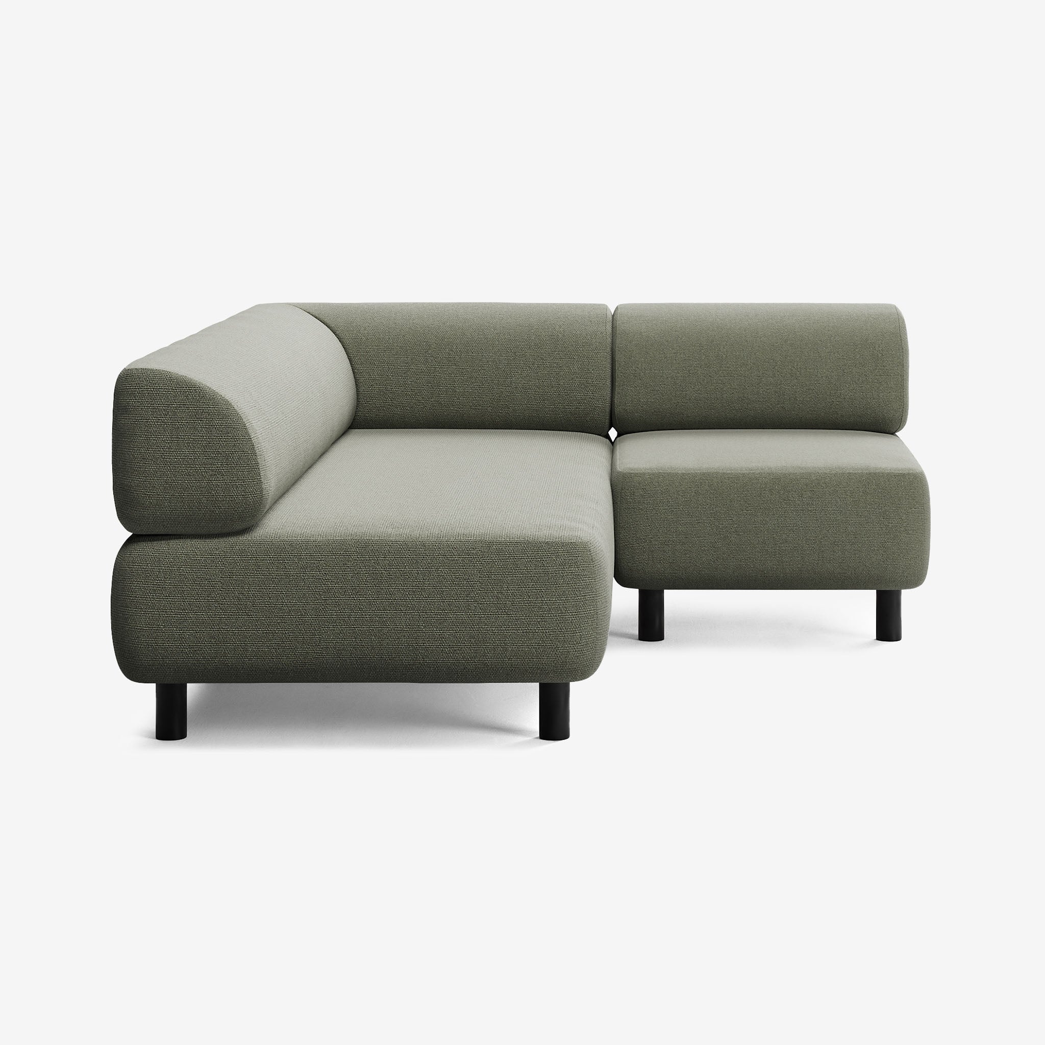 Bolder Sofa 170x200 Heritage Leaf Rechts