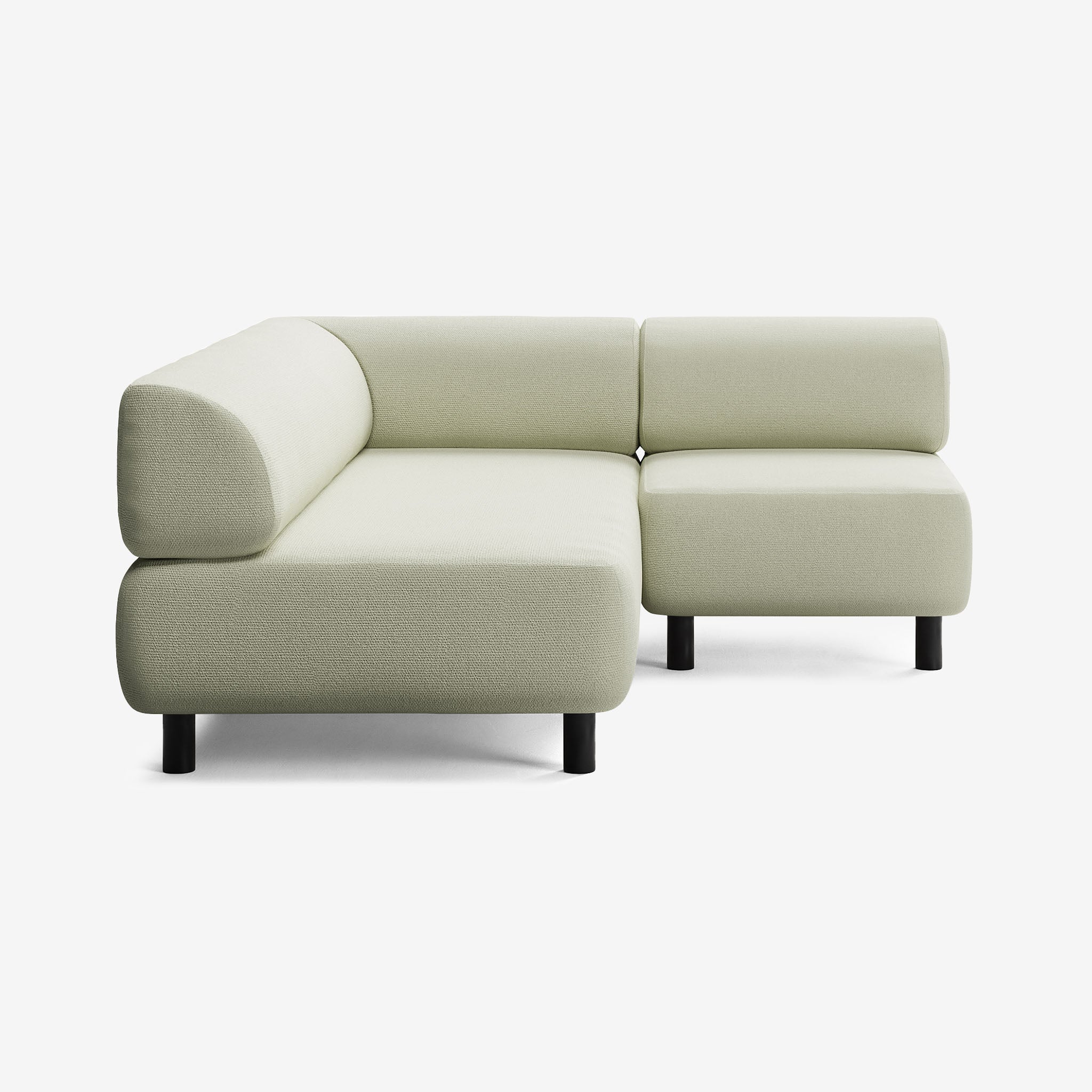 Bolder Sofa 170x200 Heritage Moss Rechts