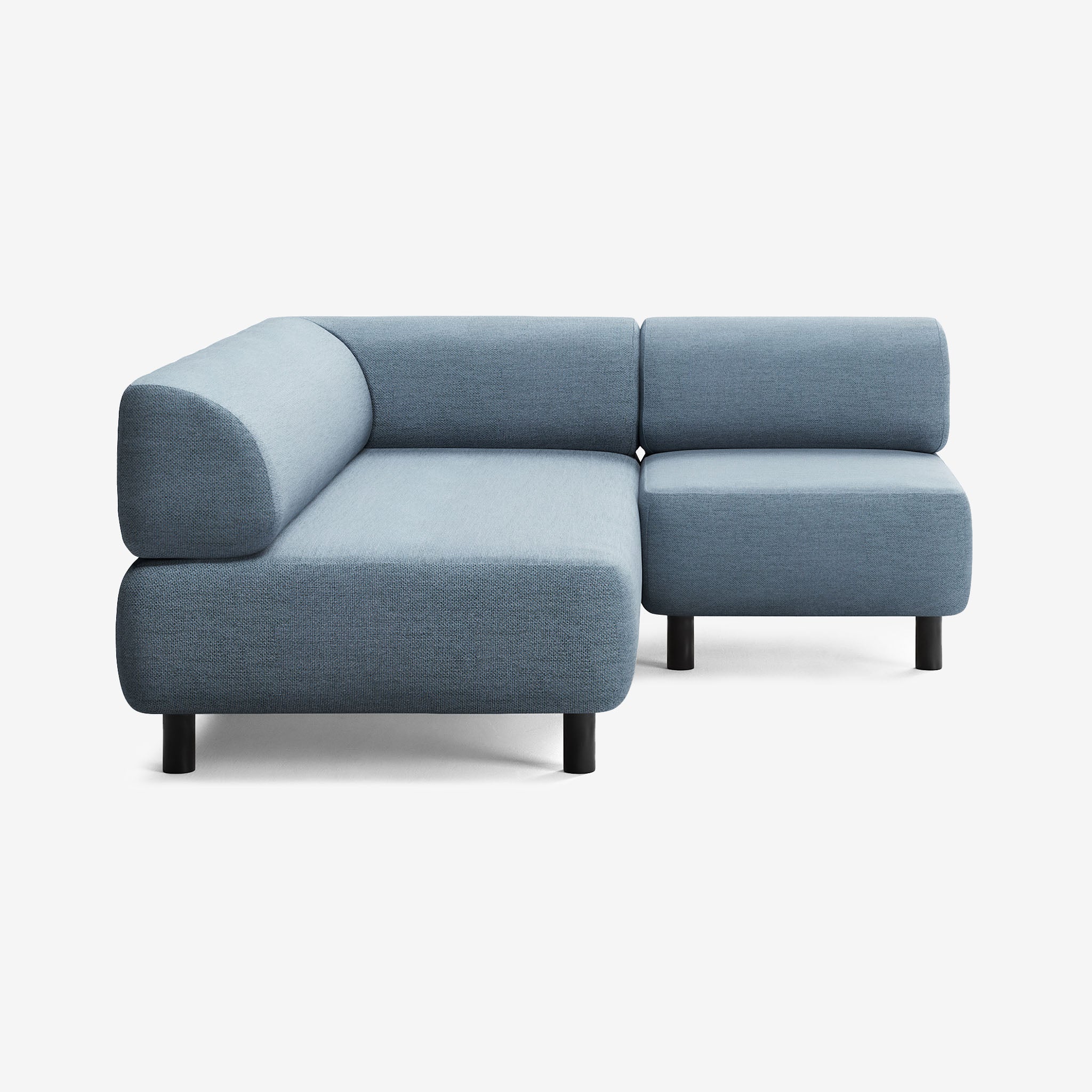 Bolder Sofa 170x200 Nantes Sky Rechts