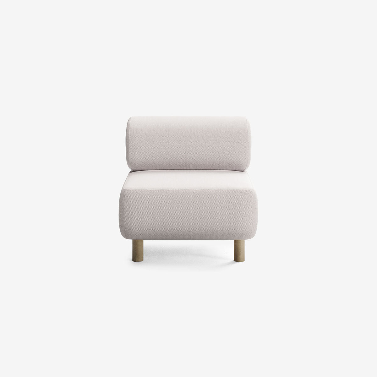 Bolder Sofa 1 Sitzer Loop Marble Eiche