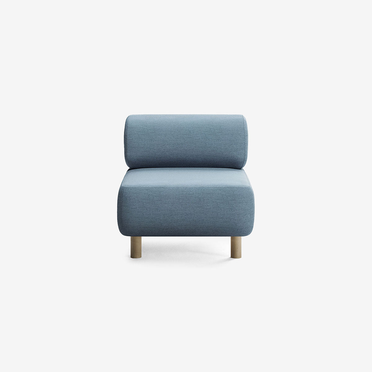 Bolder Sofa 1 Sitzer Nantes Carbon Sky Eiche