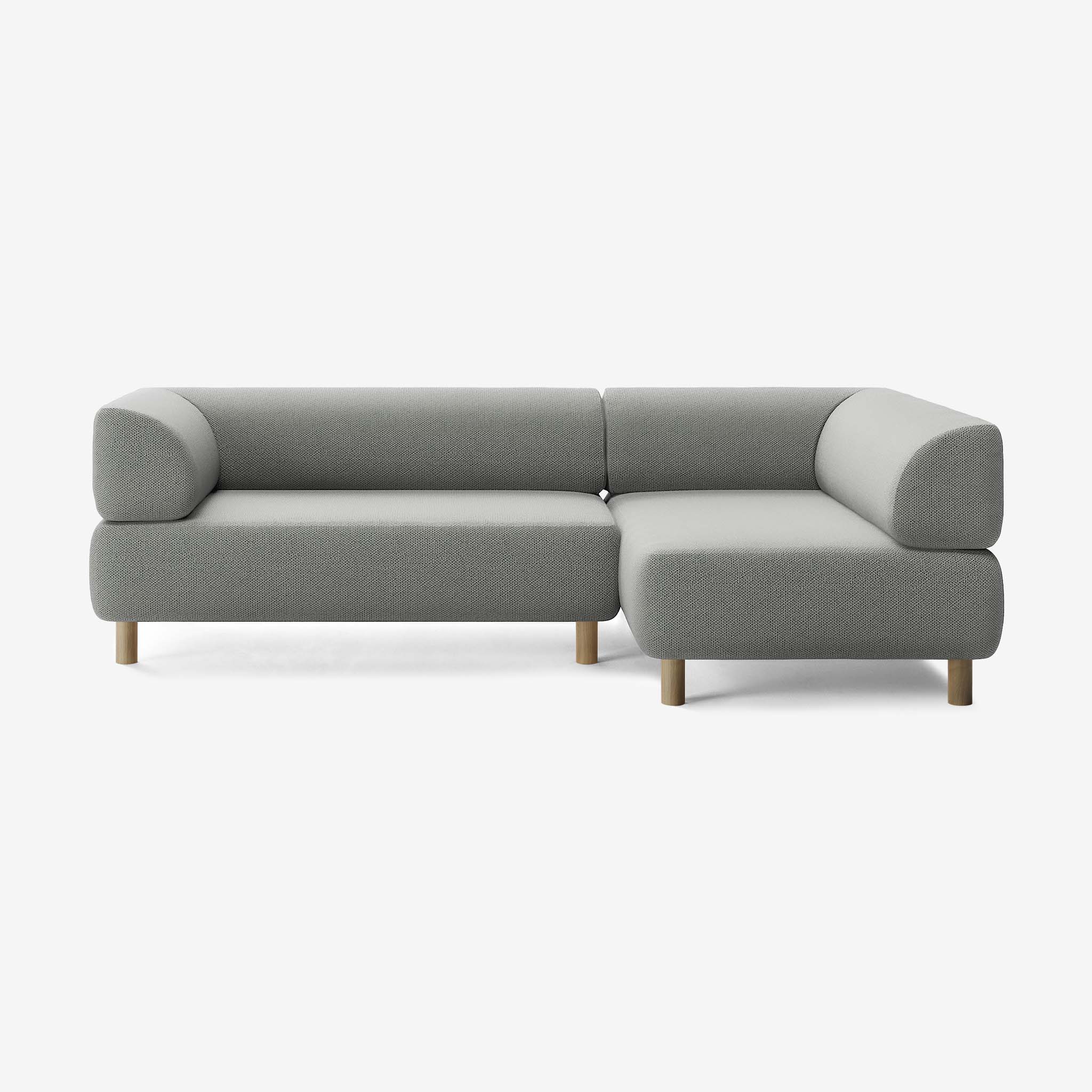 Bolder Sofa 245x150 Links Arc Lead Eiche