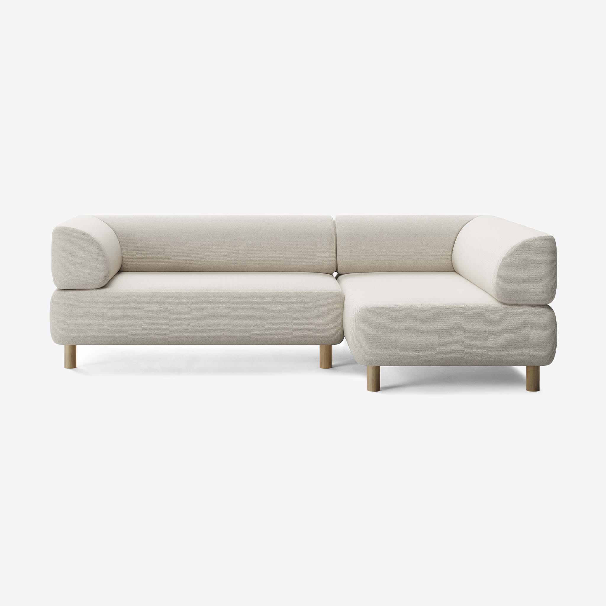 Bolder Sofa 245x150 Links Heritage Papyrus Eiche