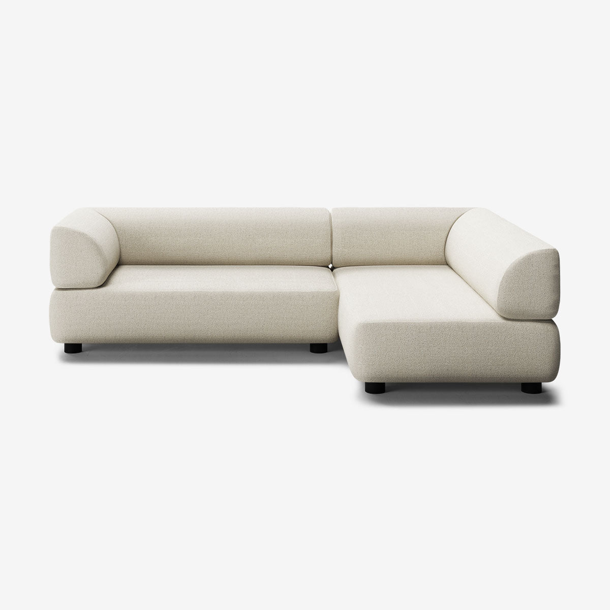 Bolder Sofa 245x150 Links Heritage Papyrus Niedrige Beine
