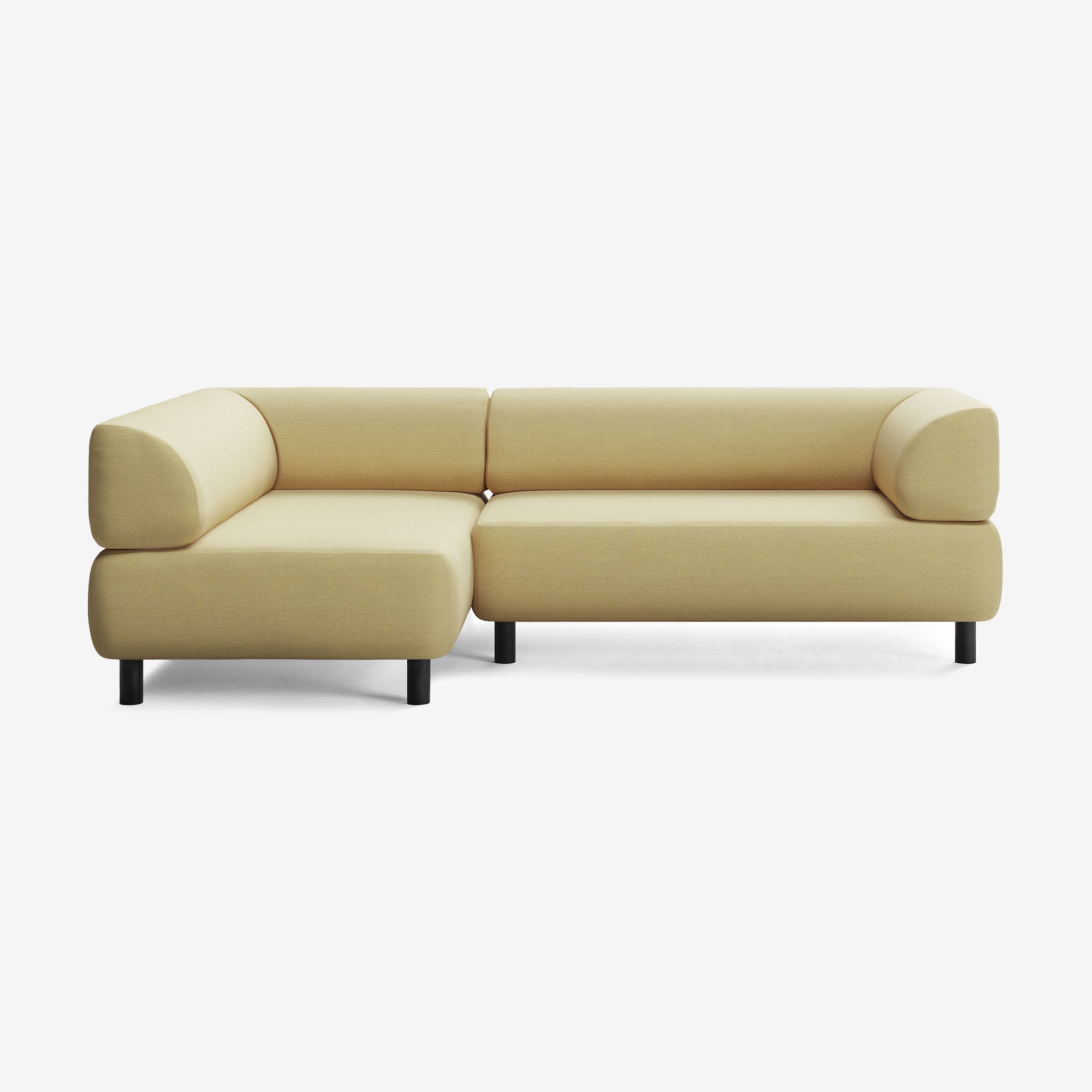 Bolder Sofa 245x150 Nantes Amber Rechts