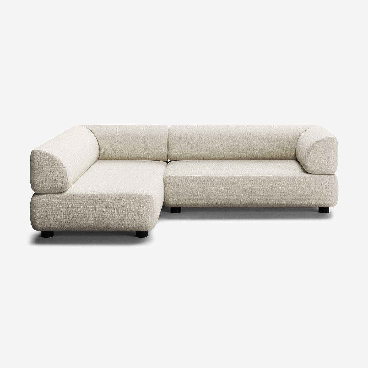 Bolder Sofa 245x150 Rechts Heritage Papyrus Niedrige Beine