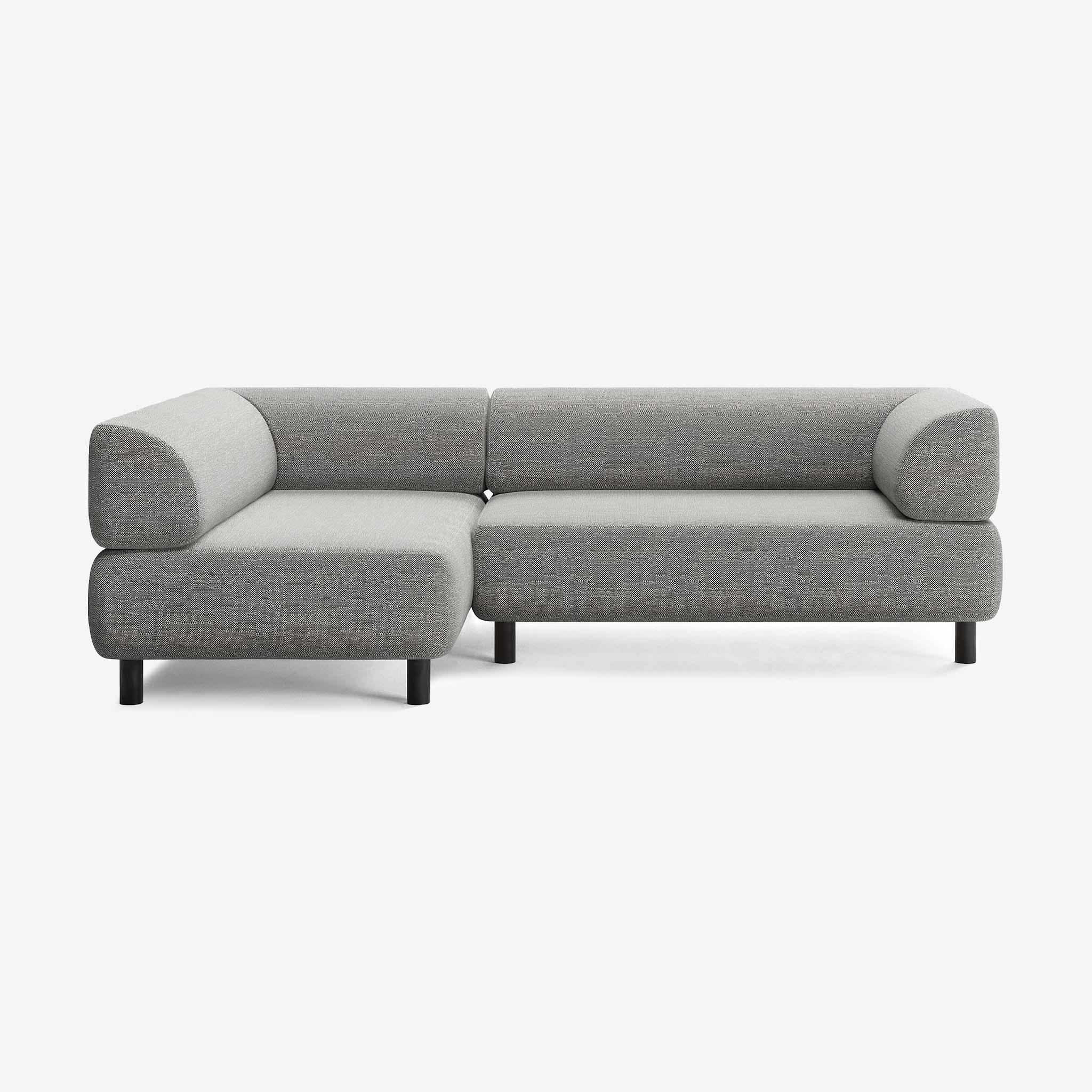 Bolder Sofa 245x150 Savant Zinc Rechts