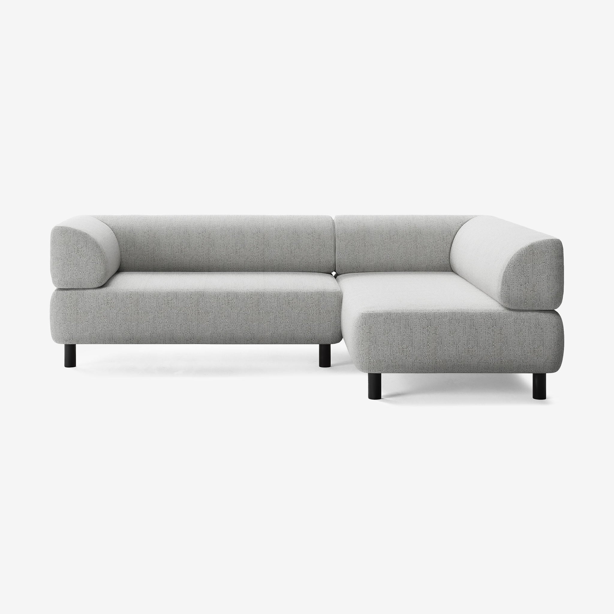 Bolder Sofa 245x170 Links Savant Nimbus Schwarz