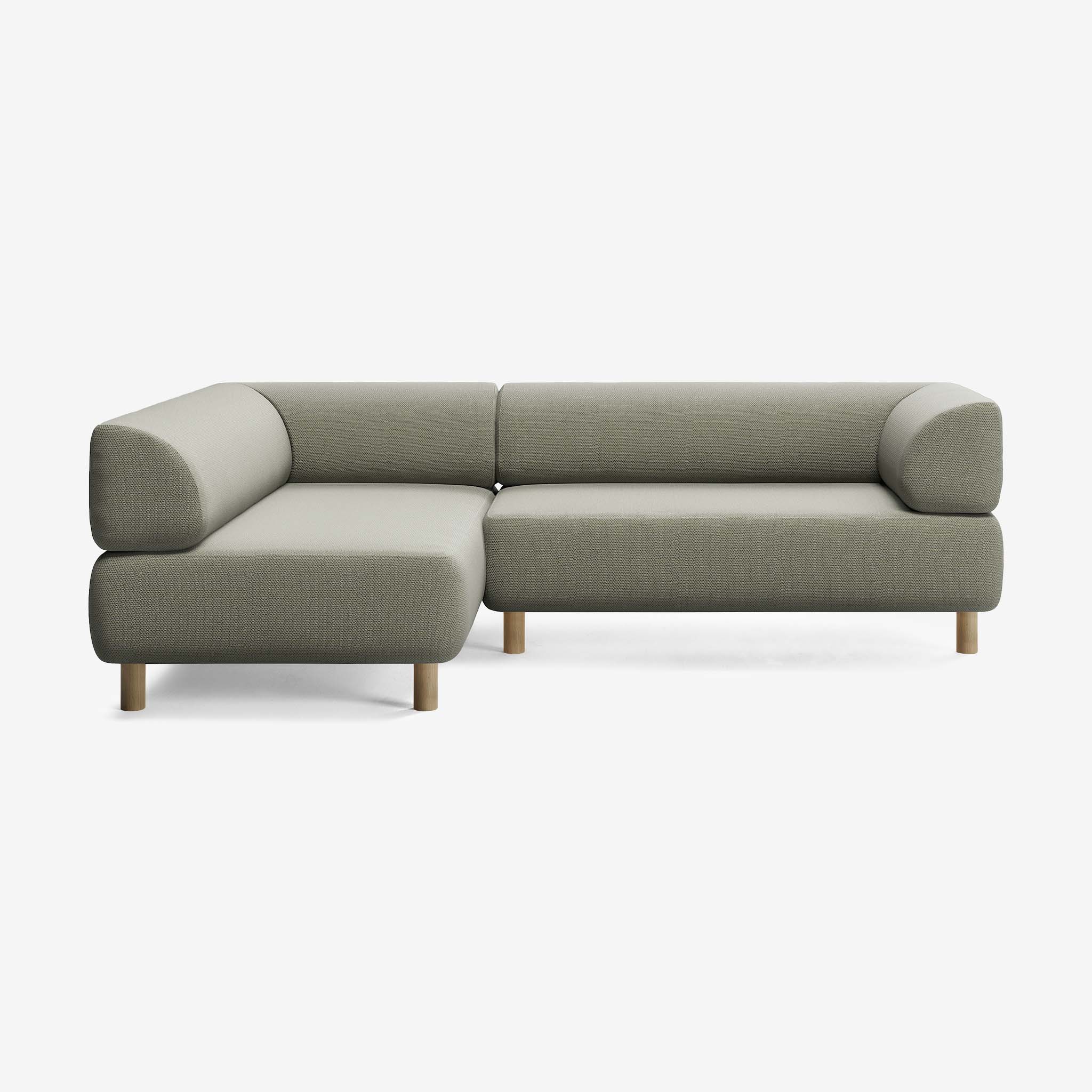 Bolder Sofa 245x170 Rechts Arc Oxide Eiche