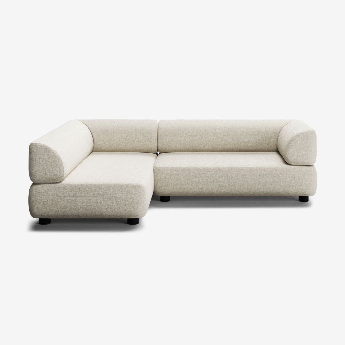 Bolder Sofa 245x170 Rechts Heritage Papyrus Niedrige Beine