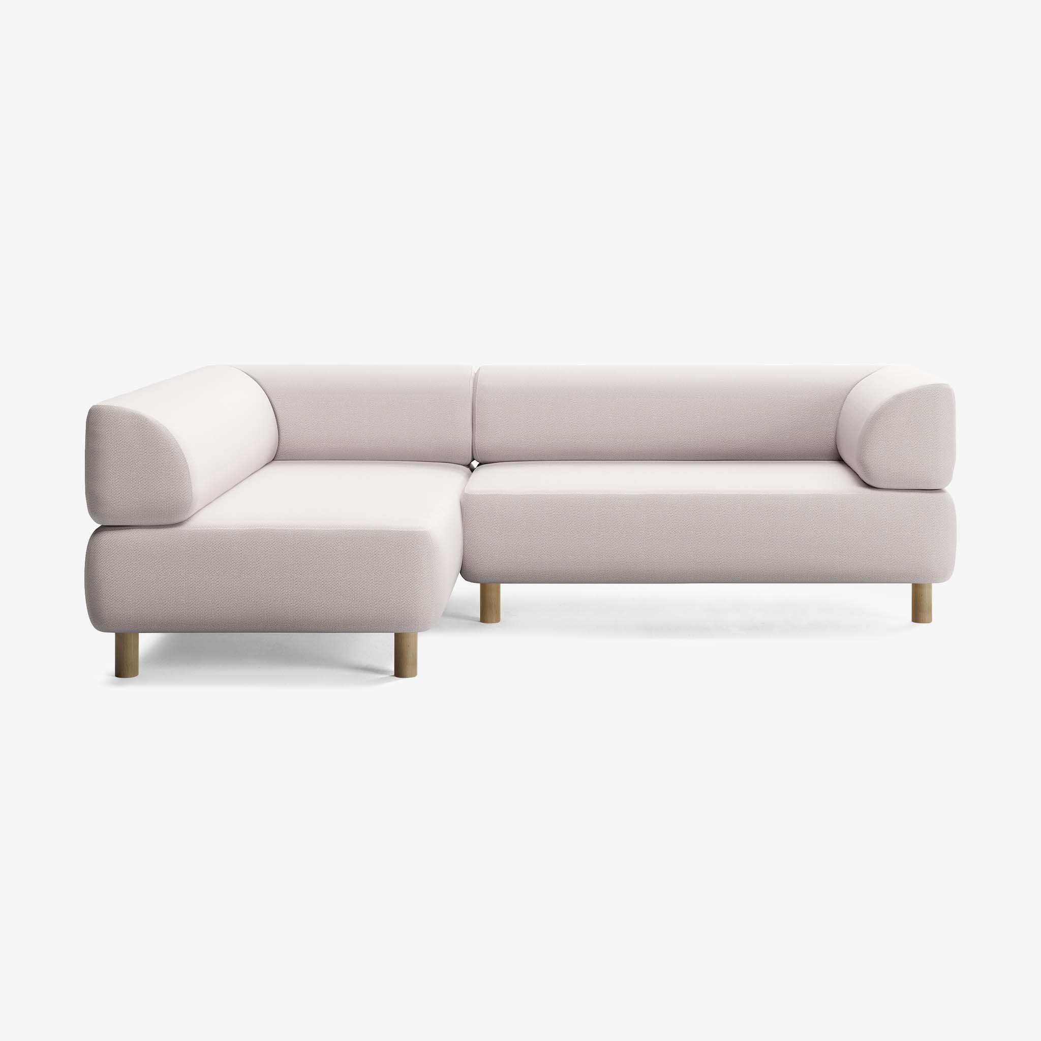 Bolder Sofa 245x170 Rechts Loop Marble Eiche