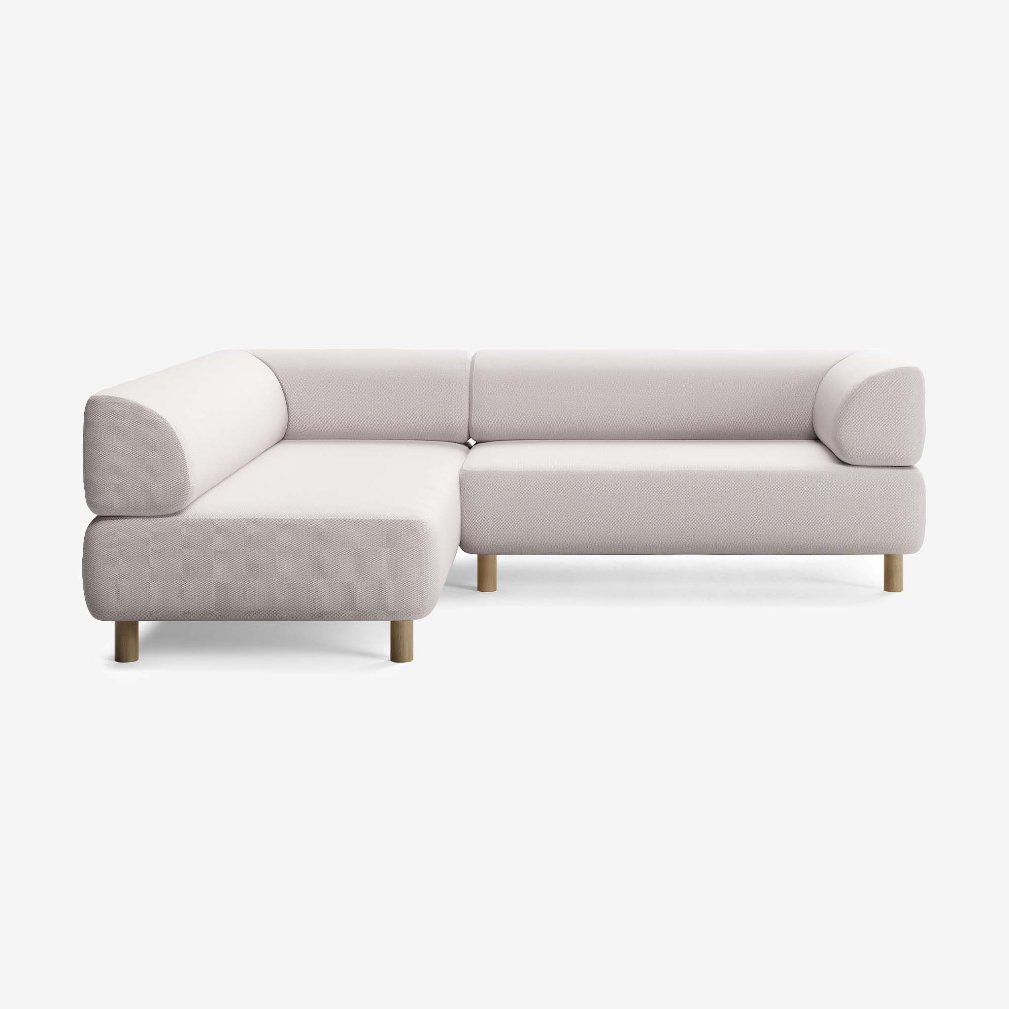 Bolder Sofa 245x200 Rechts Loop Marble Eiche 