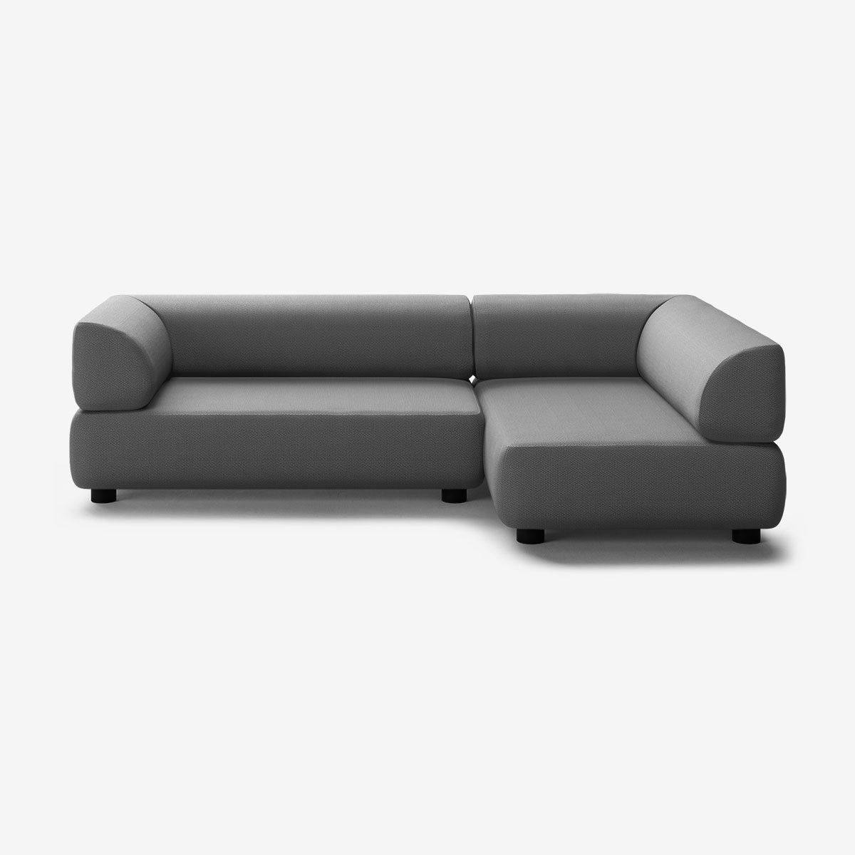 Bolder Sofa 265x150 Links Loop Shadow Niedrige Beine