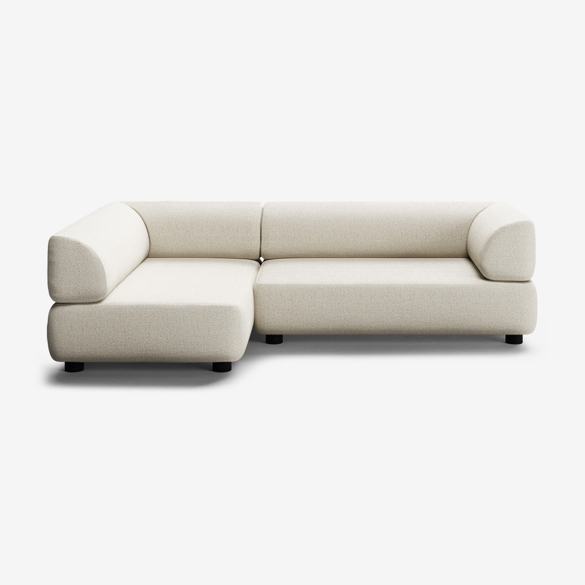 Bolder Sofa 265x150 Rechts Heritage Papyrus Niedrige Beine
