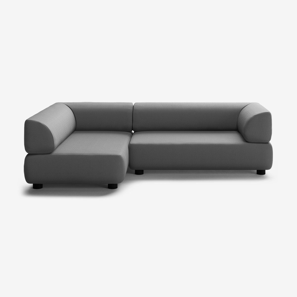 Bolder Sofa 265x150 Rechts Loop Shadow Niedrige Beine