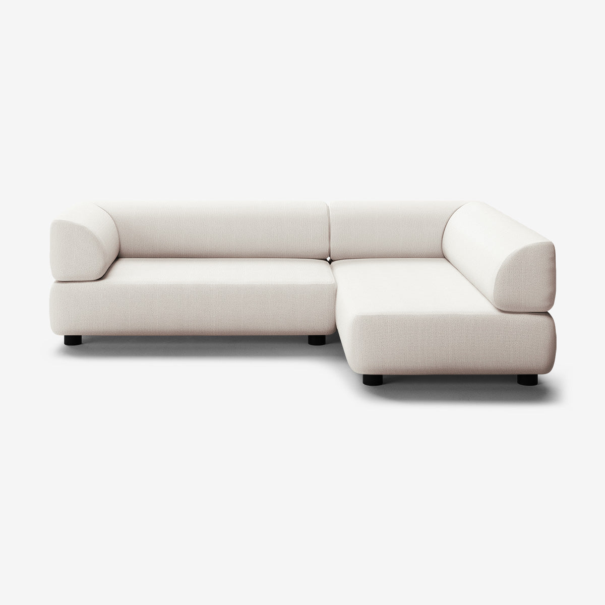 Bolder Sofa 265x170 Links Arc Frame Niedrige Beine
