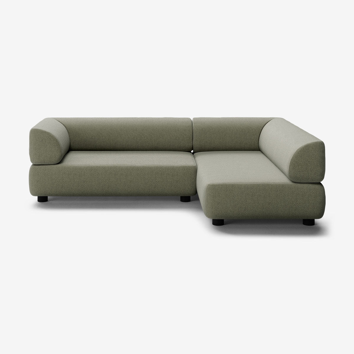 Bolder Sofa 265x170 Links Heritage Leaf Niedrige Beine